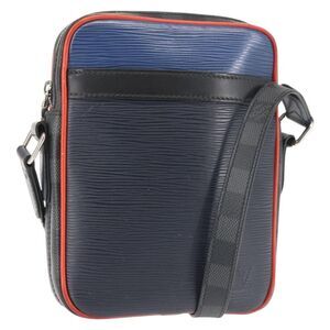 Louis Vuitton Danube Handbag Epi Leather Navy Leather Bag (Pre-Owned)